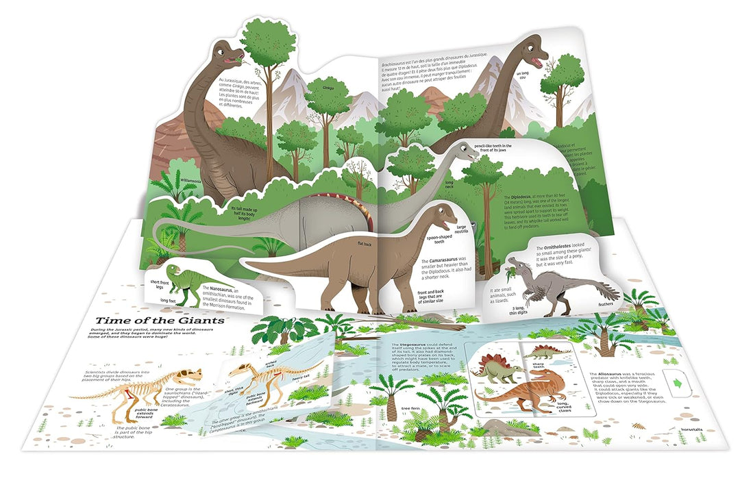 Ultimate Book of Dinosaurs inside