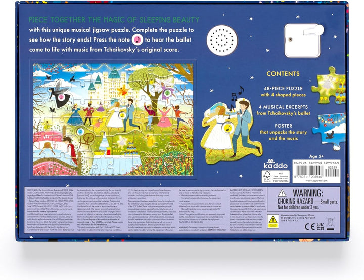 The Sleeping Beauty Musical Puzzle  back