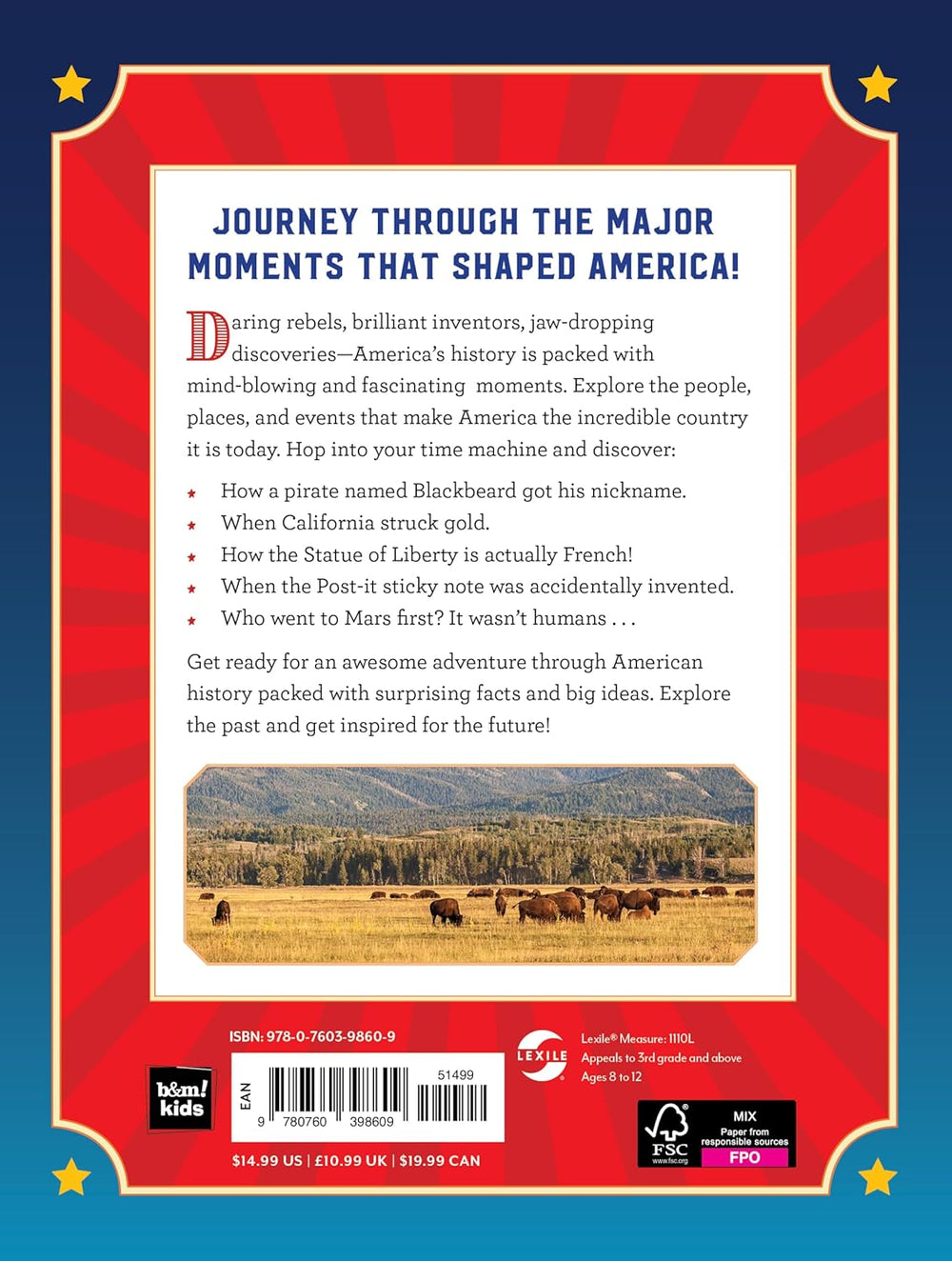 America Celebrates back cover