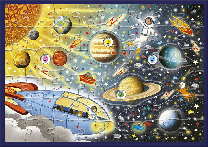 The Planets Musical Puzzle flat