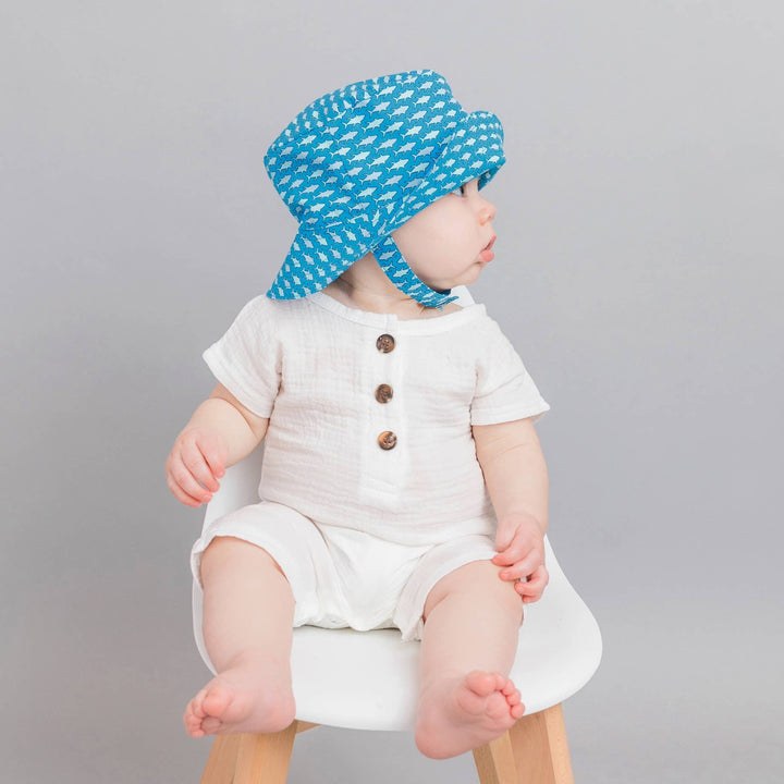 Huggalugs Shark Bucket Hat side