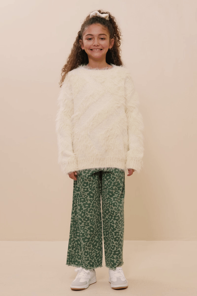 Hayden LA Fuzzy Pullover Sweater video