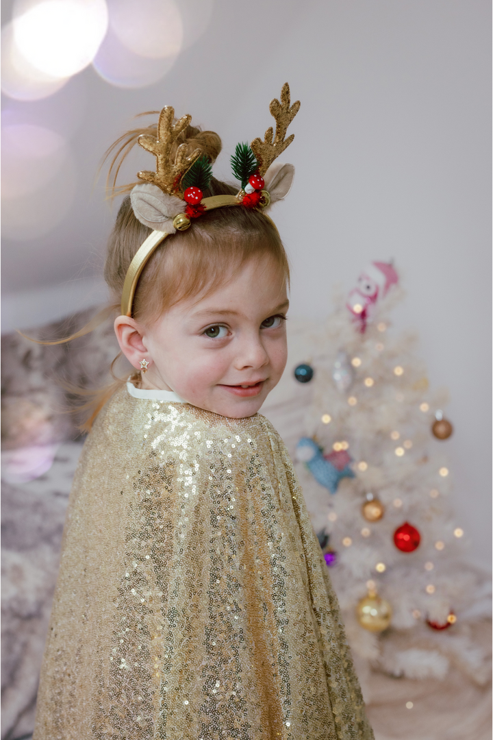 Great Pretenders Holiday Rudolph Headband model 