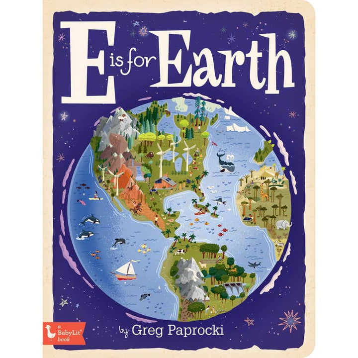 E is for Earth board book