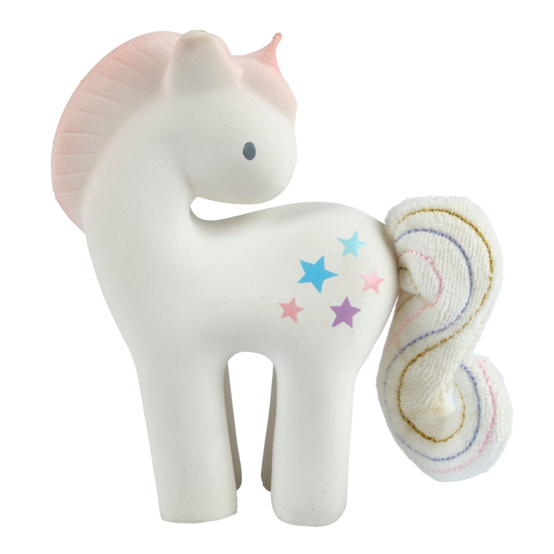 Tikiri Cotton Candy Unicorn Rattle