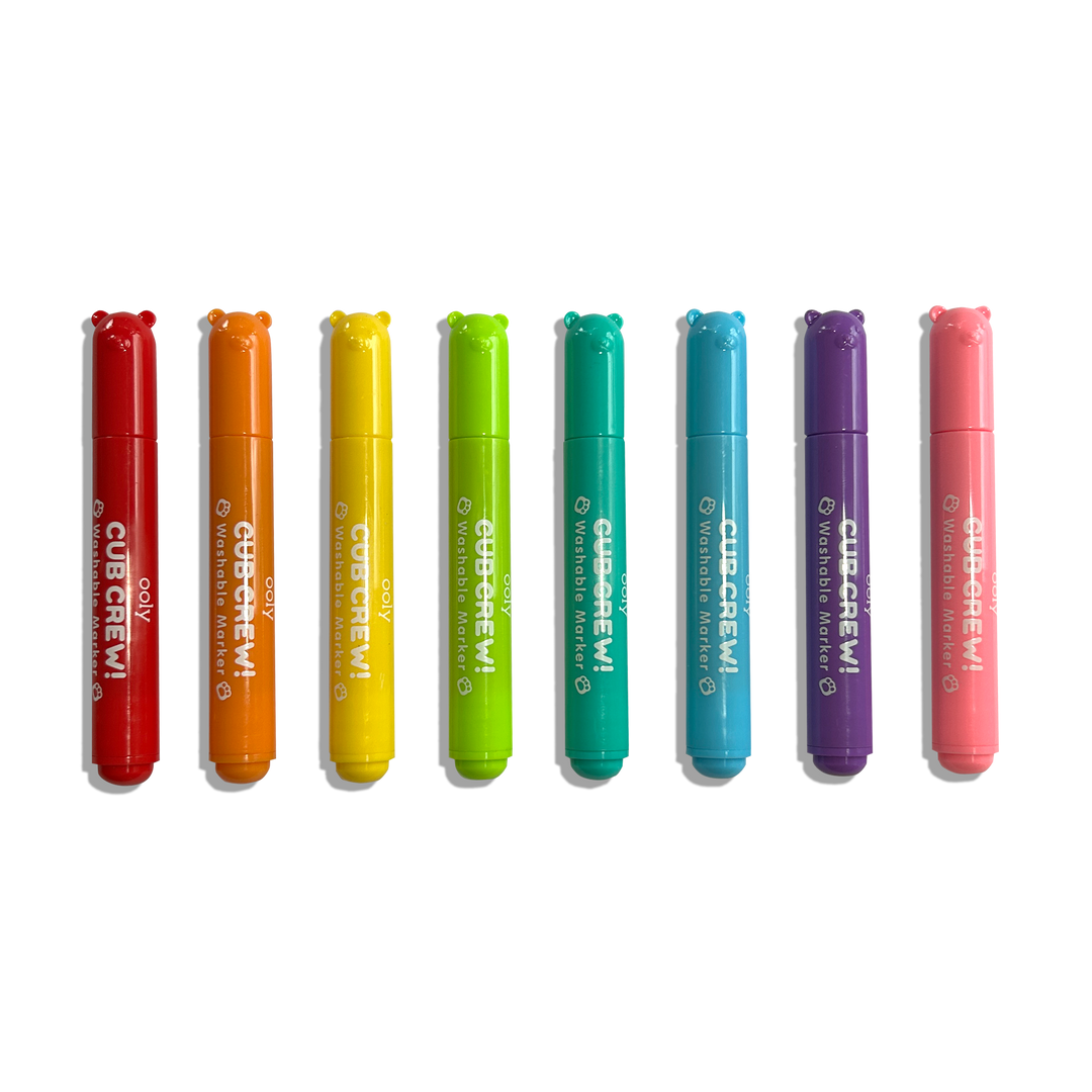 ooly Cub Crew washable Markers contents