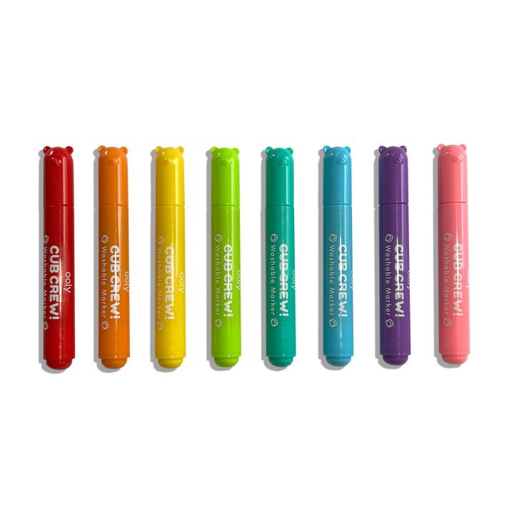 ooly Cub Crew washable Markers contents