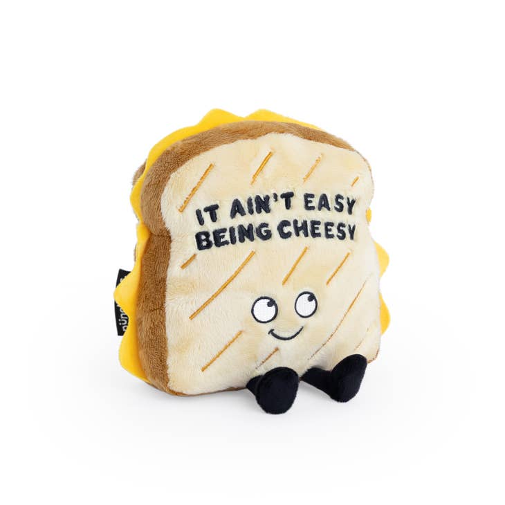 Grilled Cheese Plush Toy