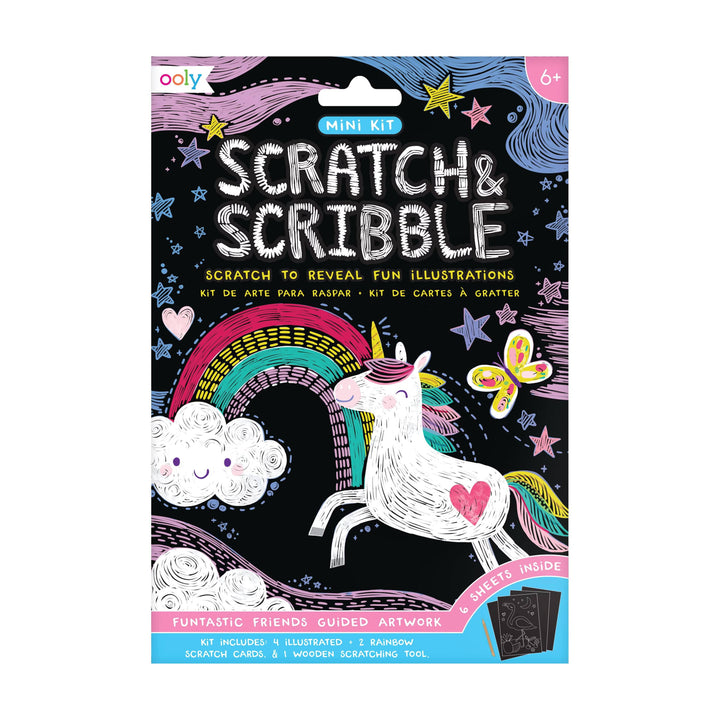 Funtastic Friends Scratch & Scribble Kit