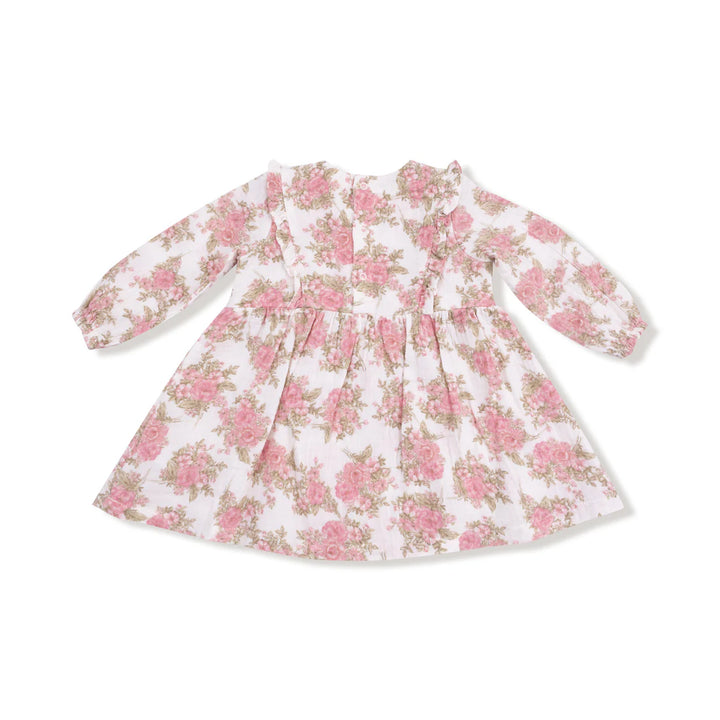 Angel Dear Heirlooms Bouquet Baby Dress & Leggings dress back