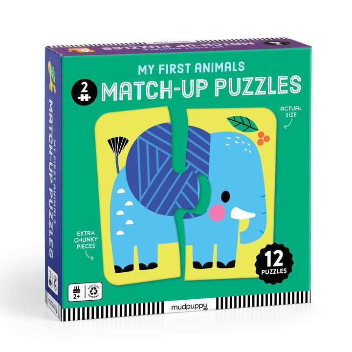 Mudpuppy My First Animals Match Up Puzzle