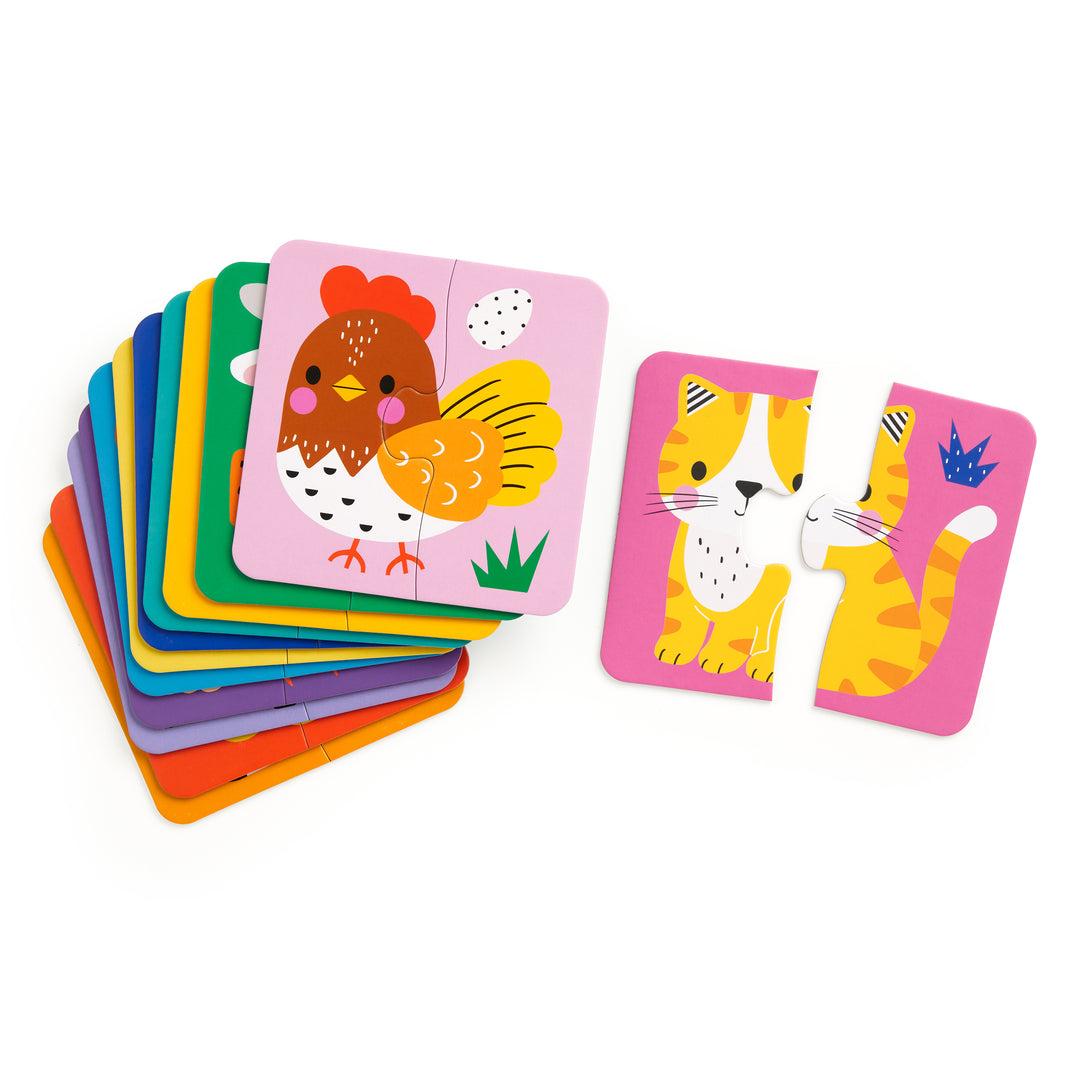 Mudpuppy My First Animals Match Up Puzzle pieces