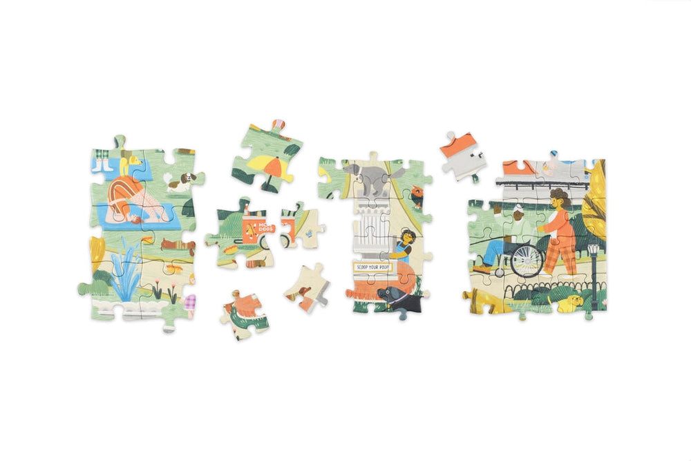 Dog Day Out Puzzle pieces