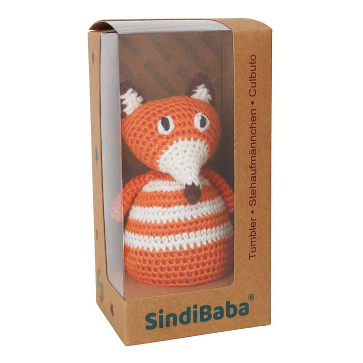 Fred Fox Crochet Standup Toy