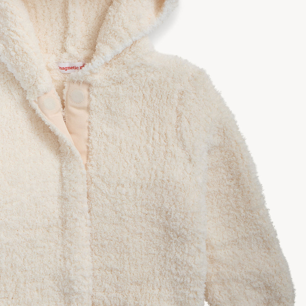 Magnetic Me Chenille Hoodie detail