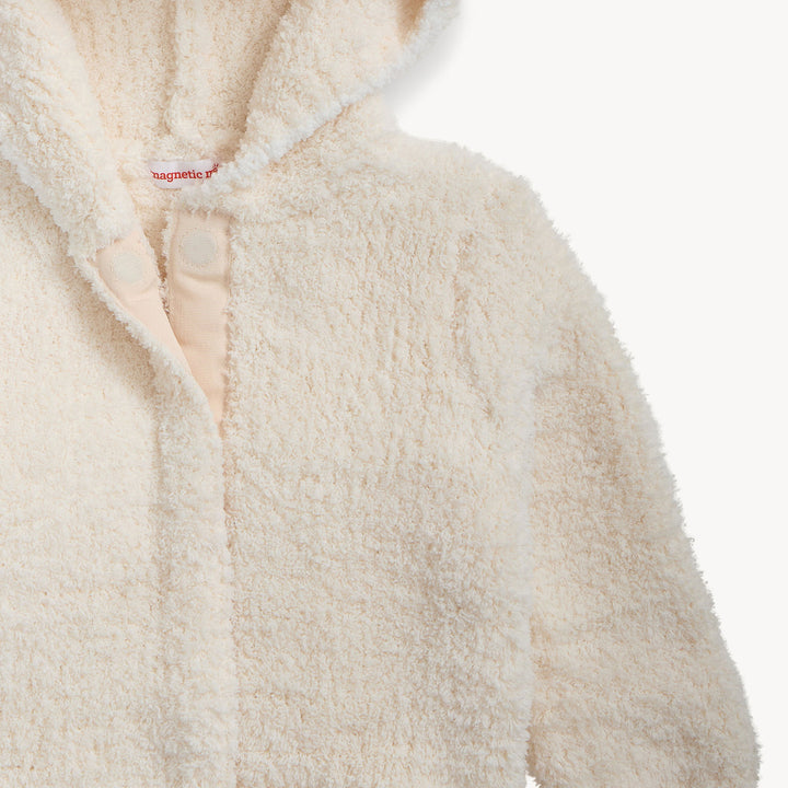 Magnetic Me Chenille Hoodie detail