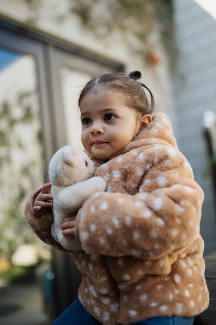 Fawn Faux Fur Jacket