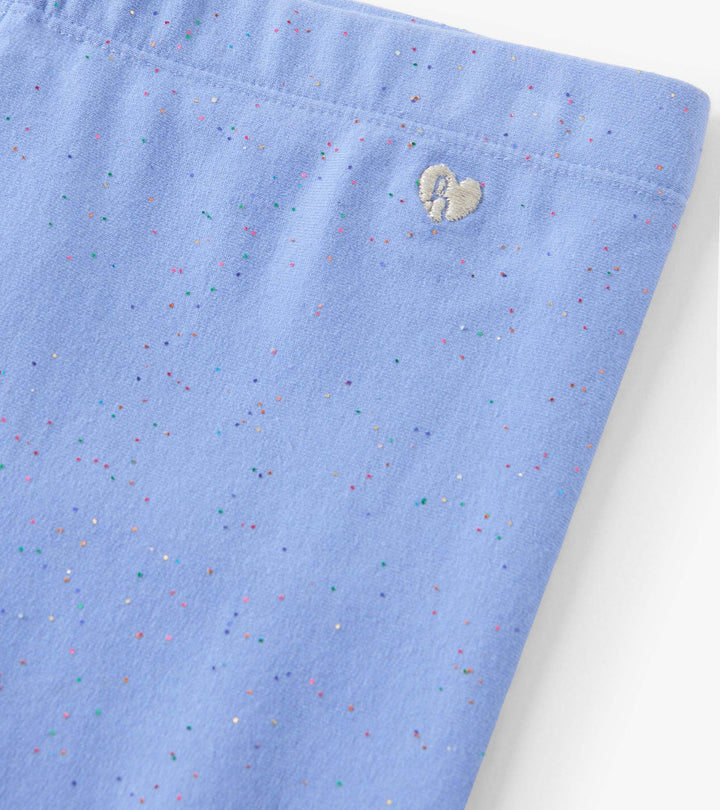 Hatley Blue Cozy Leggings detail