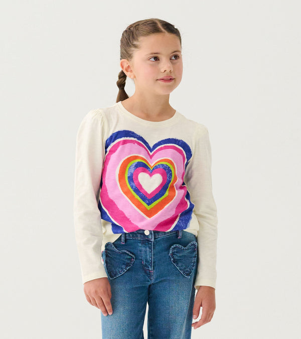 Hatley Layered Hearts T-Shirt model