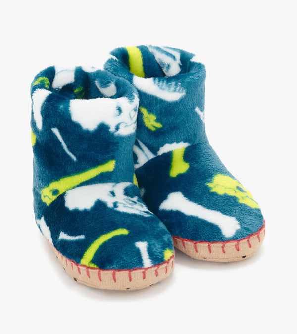 Hatley Dino Fossils Slippers