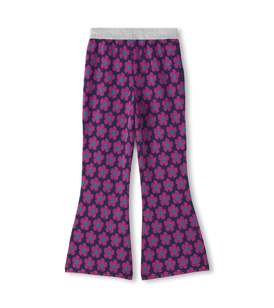 Hatley Mini Flower Fun Waist Flare Pants back