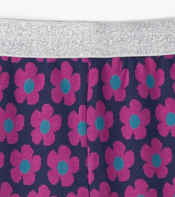 Hatley Mini Flower Fun Waist Flare Pants detail