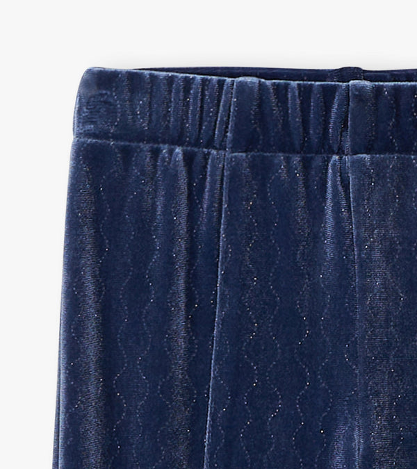 Hatley Sparkle Wave Stretchy Pants detail