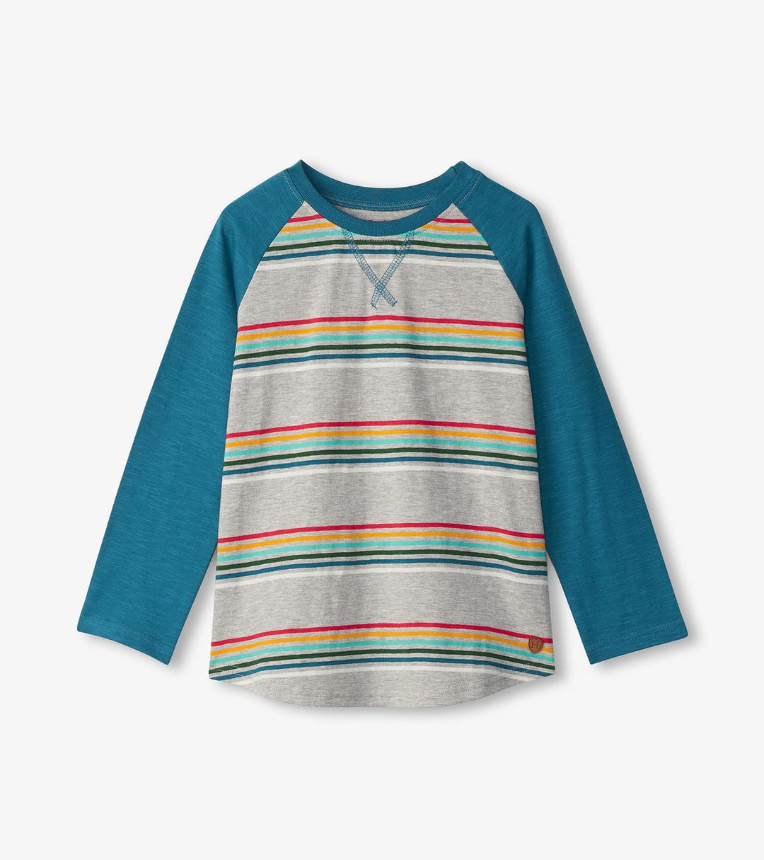 Hatley Retro Stripes Raglan Tee