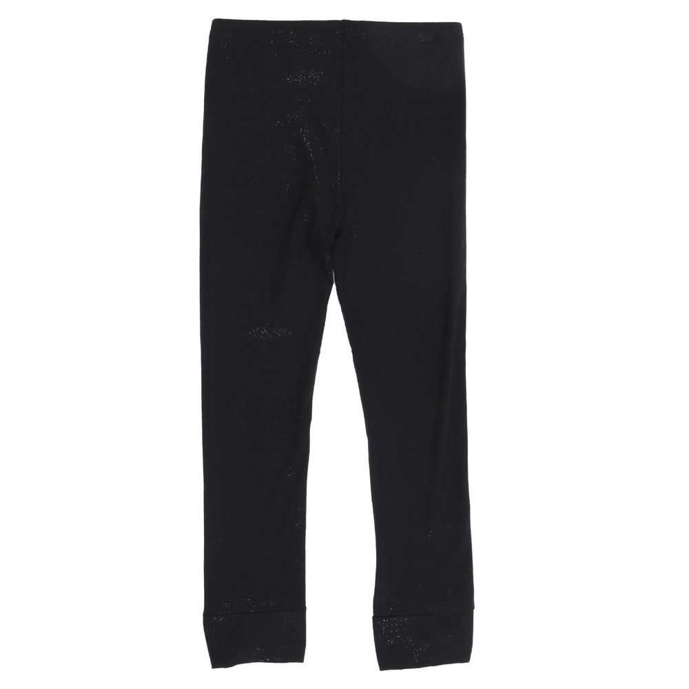 Black Sparkle Leggings back