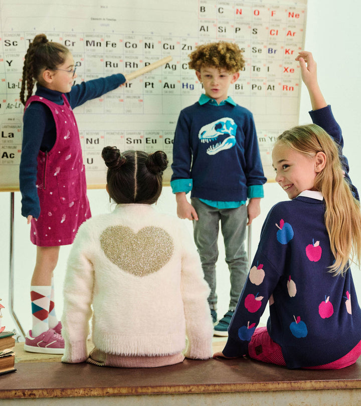 Hatley Apple Orchard Sweater bts model