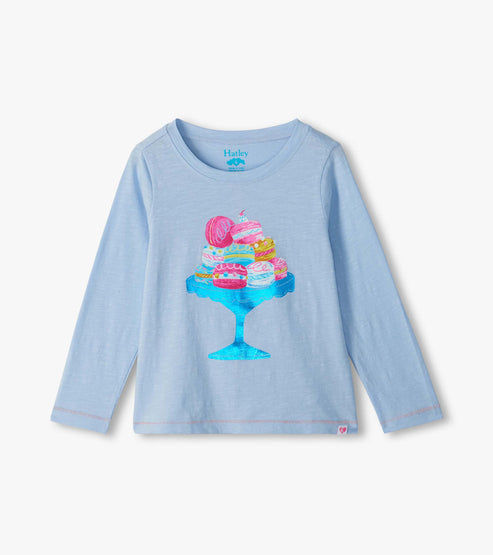 Hatley Yummy Macarons Graphic T-Shirt