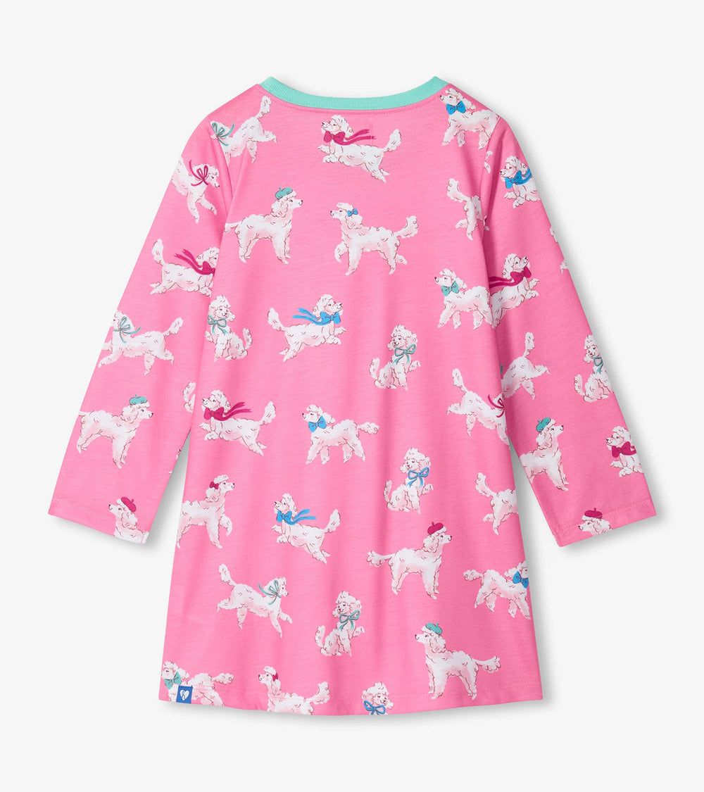Hatley Poodle Pups Nightgown back