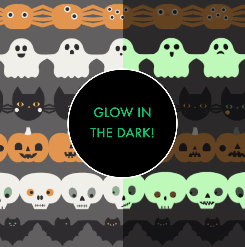 Angel Dear Halloween Paper Garland Romper glow
