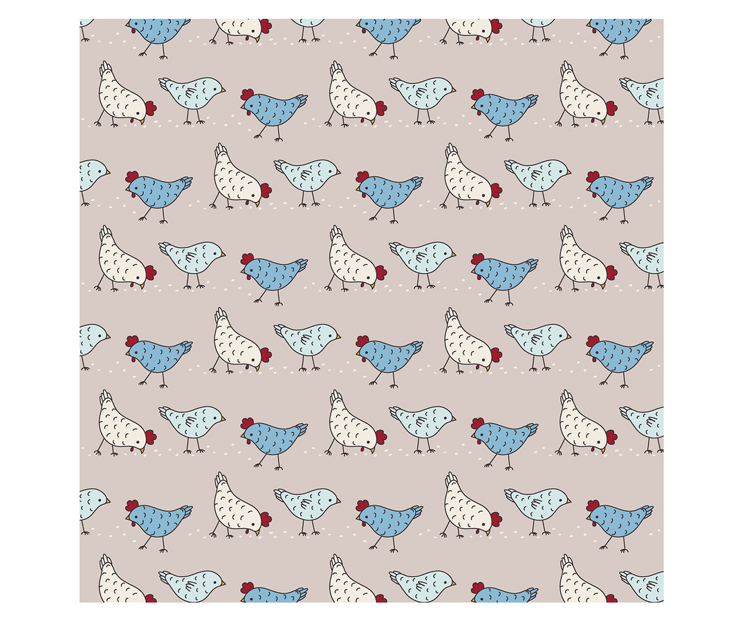 Kickee Pants Chicken latte swatch