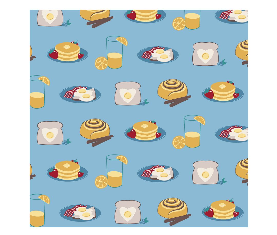 Kickee Pants Breakfast in Bed swatch