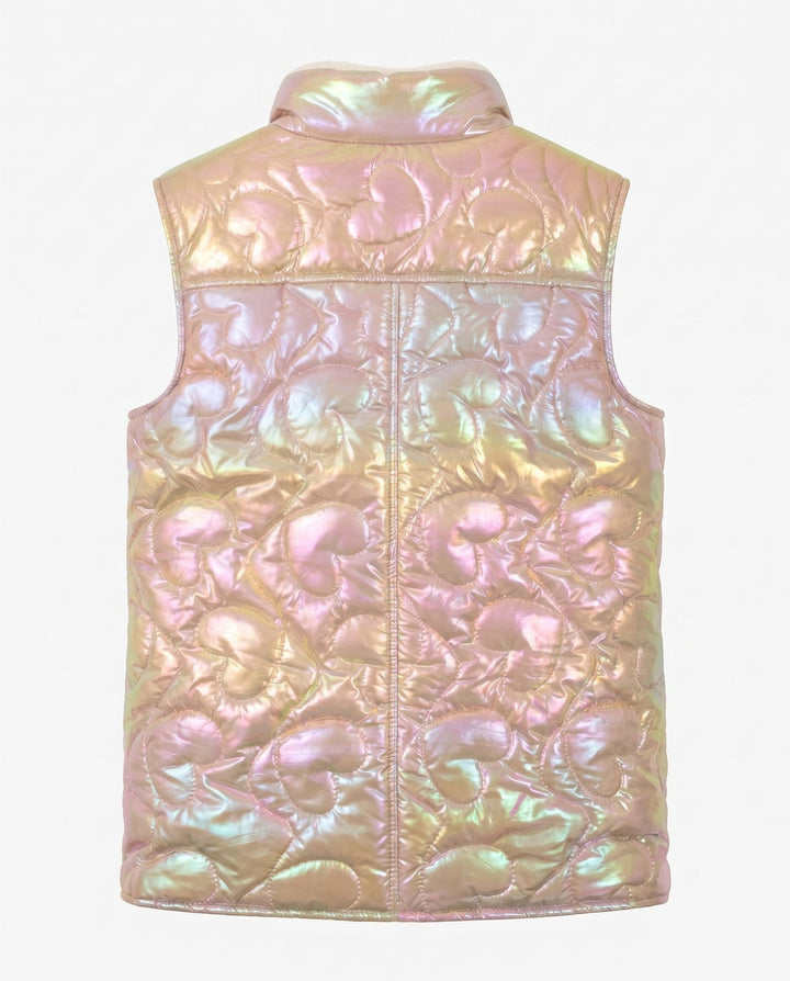 Appaman Rose Gold Reversible Vest back