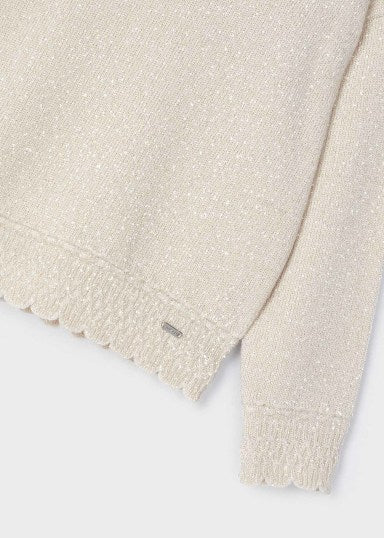 Mayoral Ginger Sparkle Sweater