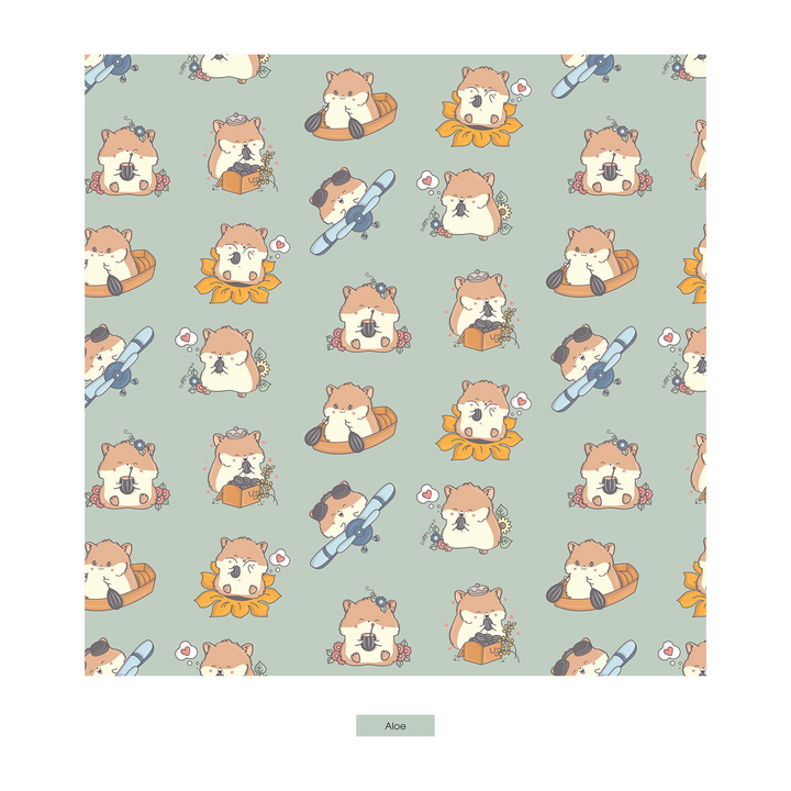 Kickee Pants Hamster Antics  swatch