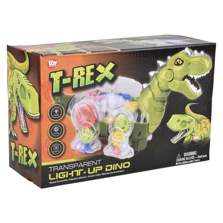 Light-Up Gear T-Rex box