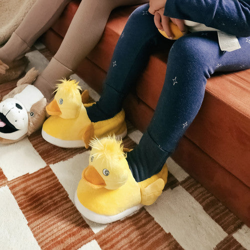 Robeez Little Ducky Light Up Slippers model