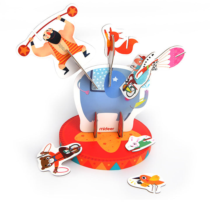 Crazy Circus Stacking Puzzle