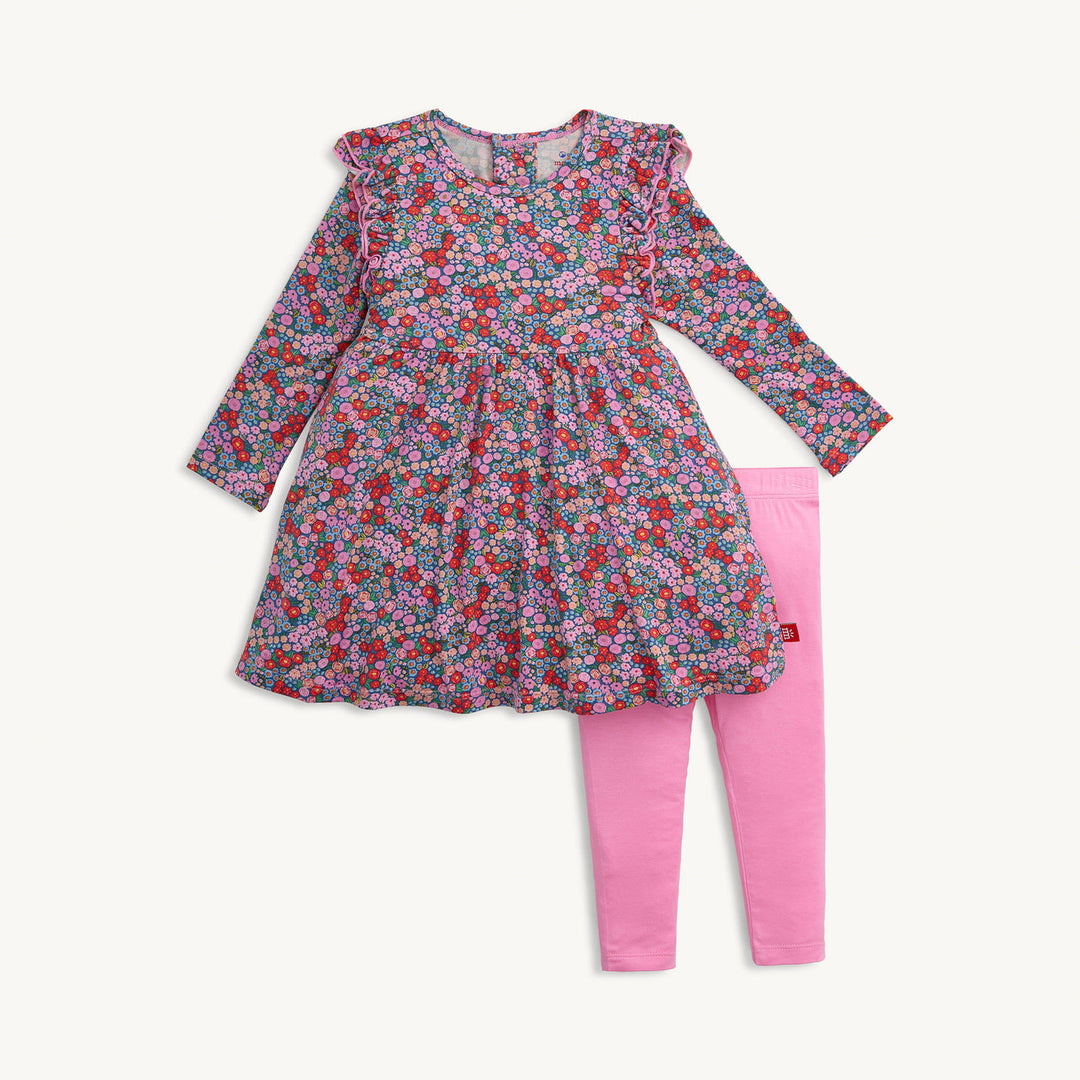 Magnetic Me Gilded Lilly Dress & Leggings Set