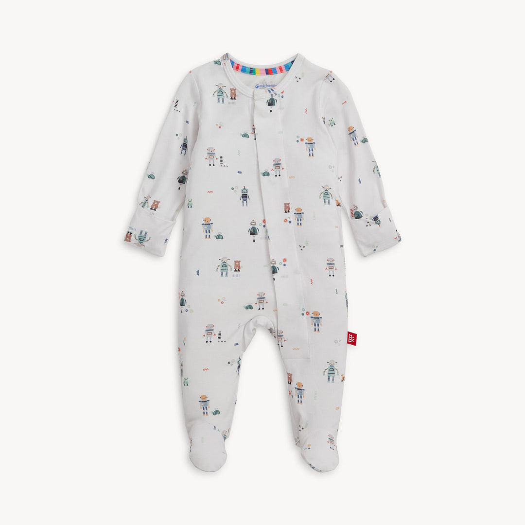 Magnetic Me Love You a Bot Footie back
