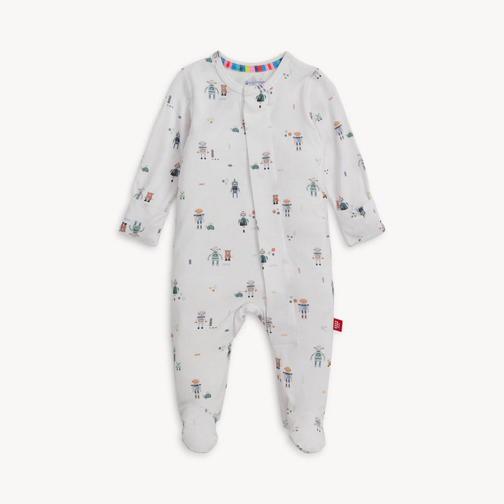 Magnetic Me Love You a Bot Footie back