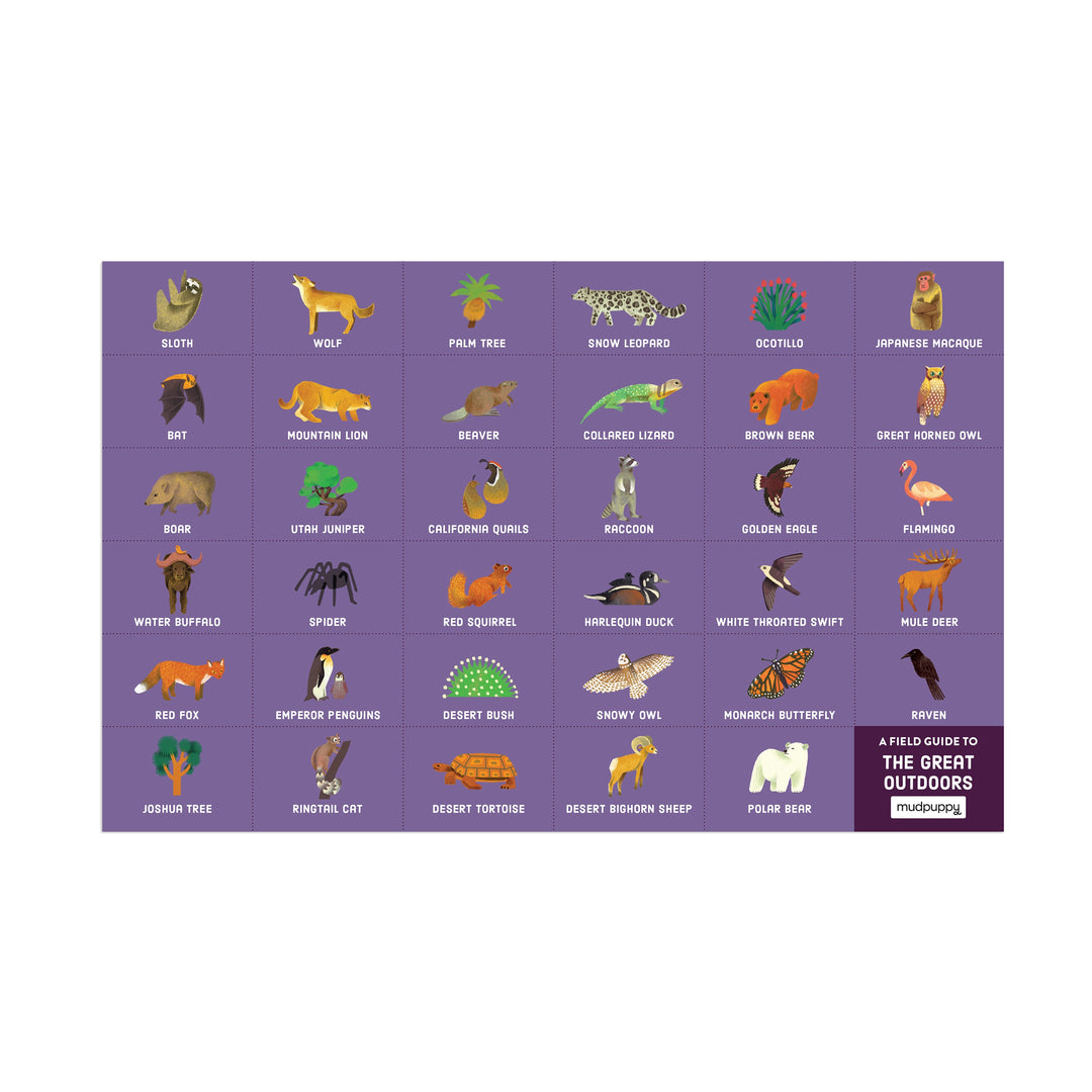 Mudpuppy The Great Outdoors Search & Find Puzzle guide