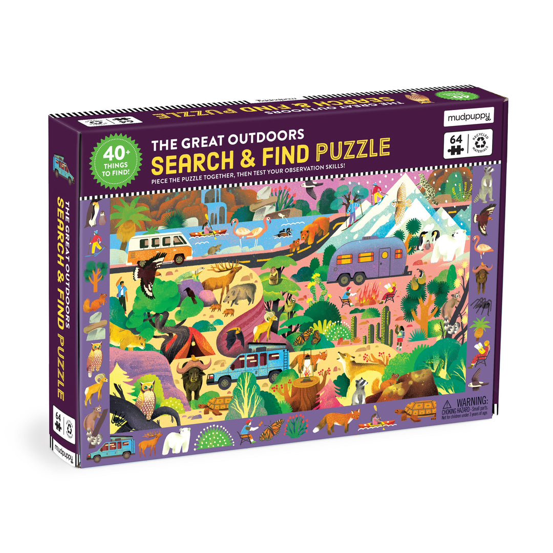 Mudpuppy The Great Outdoors Search & Find Puzzle
