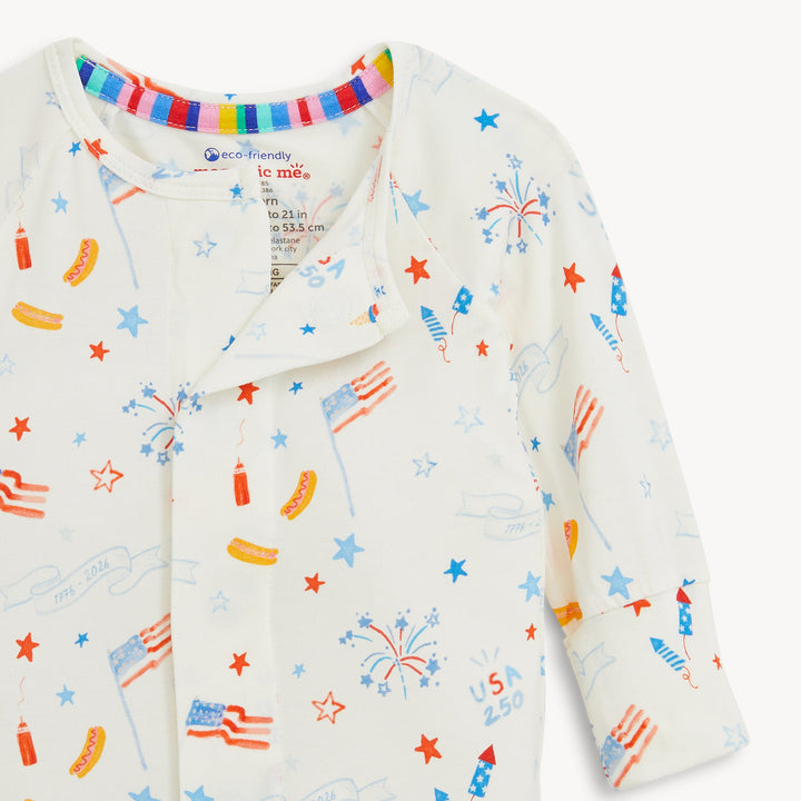 Magnetic Me USA 250 Glow in the Dark Convertible Coverall detail