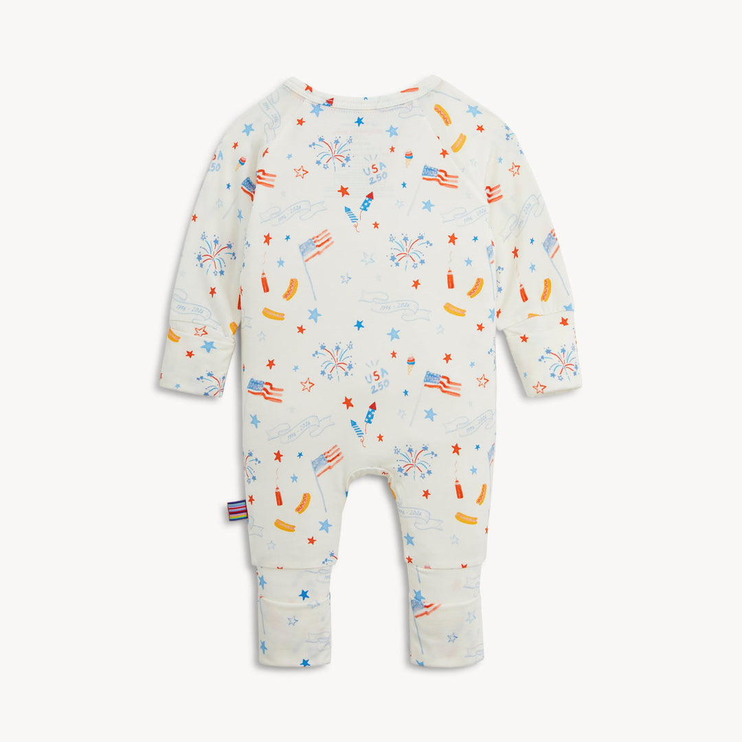 Magnetic Me USA 250 Glow in the Dark Convertible Coverall back