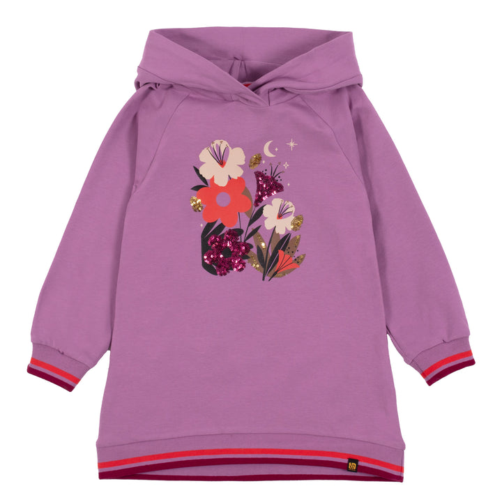 Nano Noruk Sparkle Garden Hooded Tunic Dress