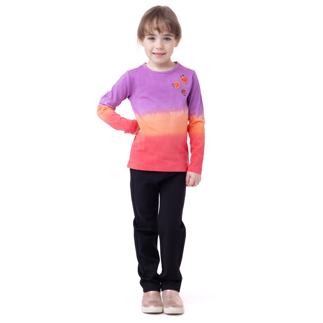 Noruk Nano Flower Patch Ombre Tee model